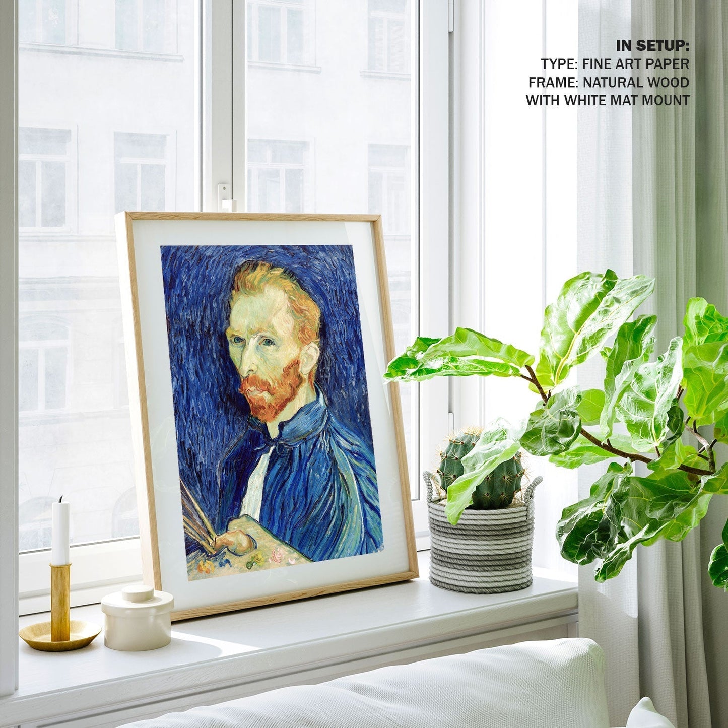 Self Portrait 3, Vincent Van Gogh Painting