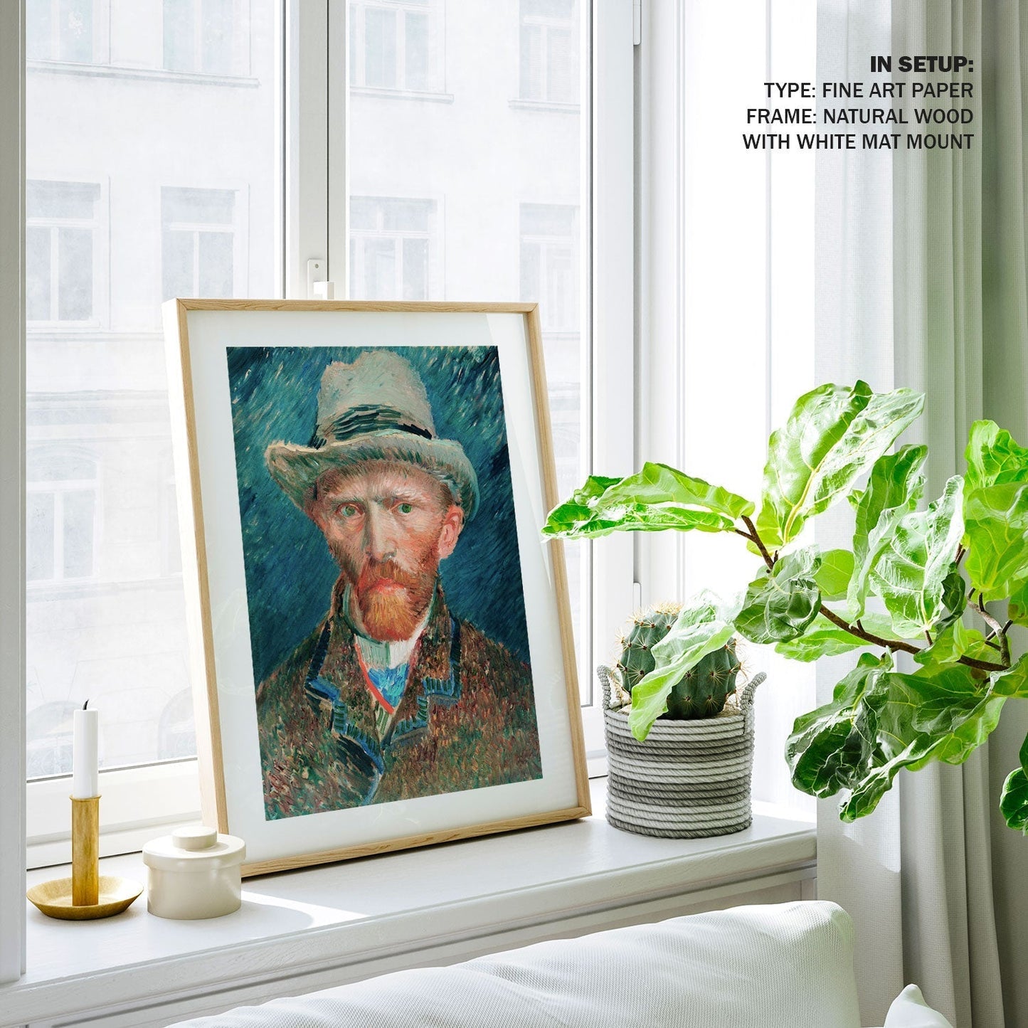 Self portrait 4, Vincent Van Gogh Painting