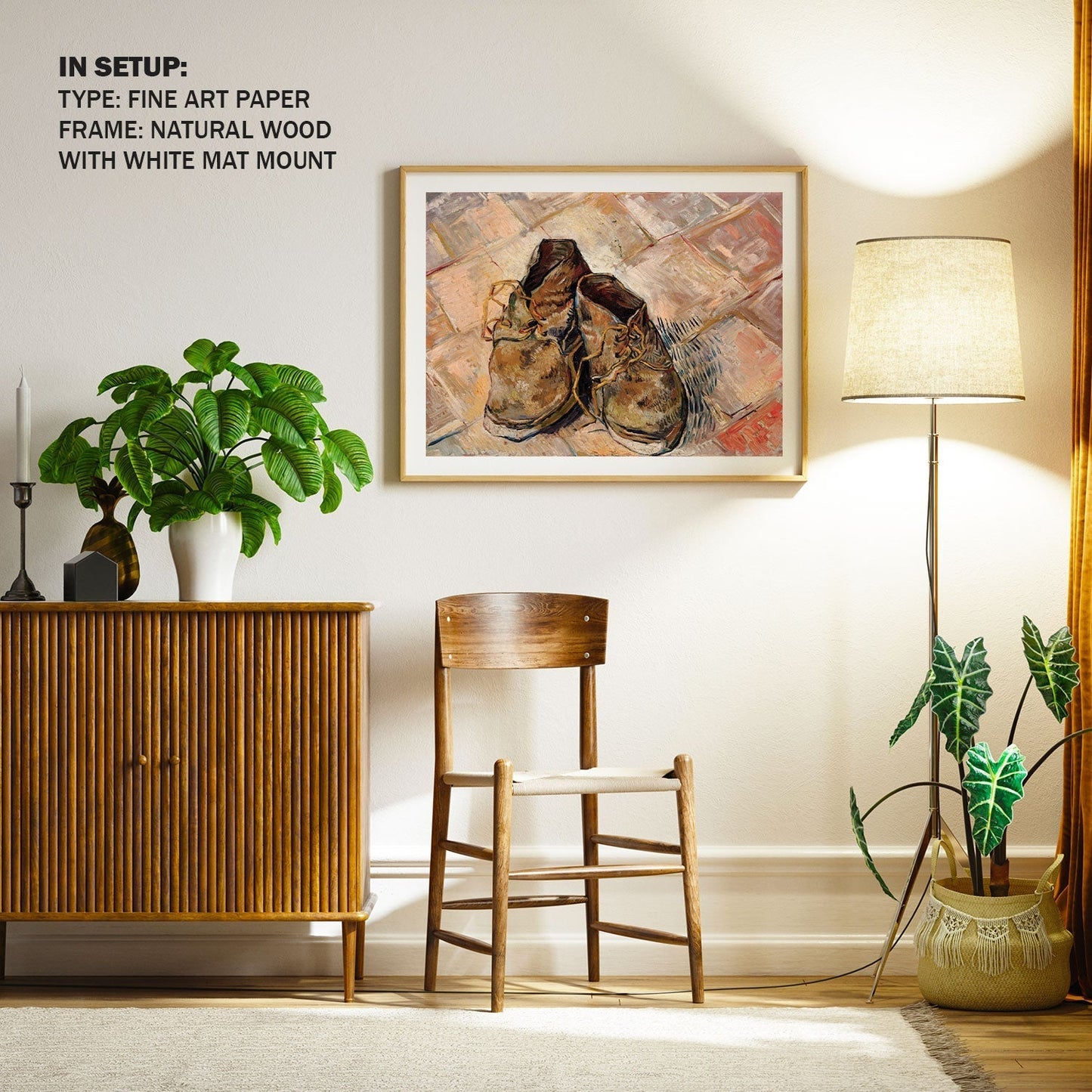 Shoes, Van Gogh Painting