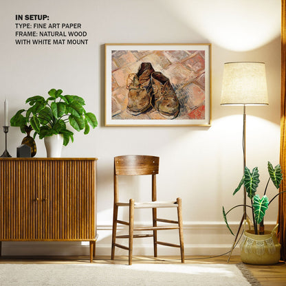 Shoes, Van Gogh Painting