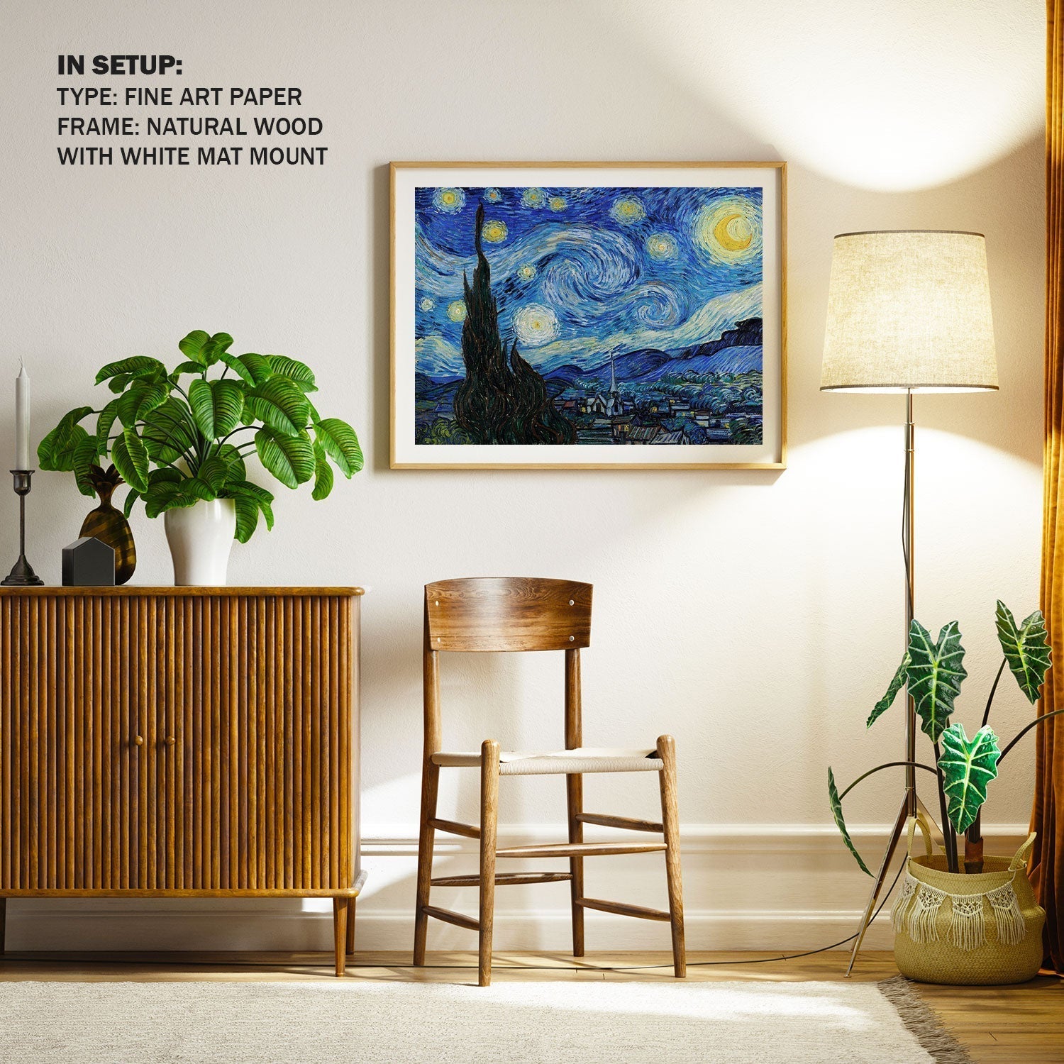 Starry Night, Van Gogh Painting