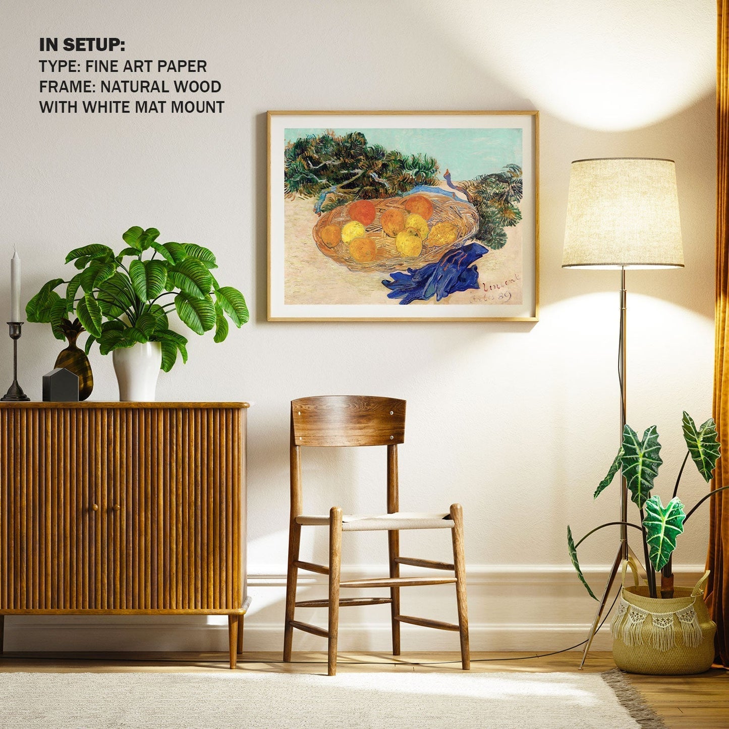 Still Life of Oranges and Lemons, Van Gogh Painting