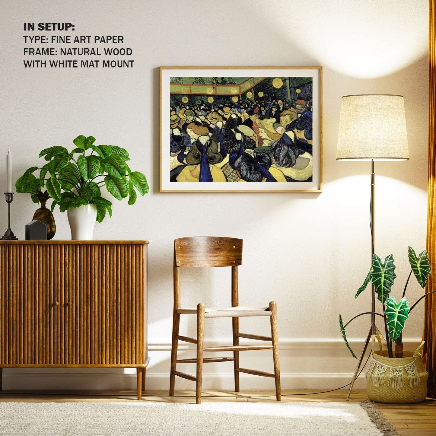 The Dance Hall In Arles, Van Gogh Painting