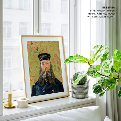 The Postman, Vincent Van Gogh Painting