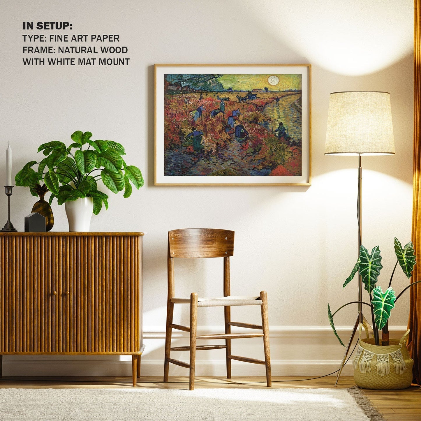 The Red Vineyard, Van Gogh Painting