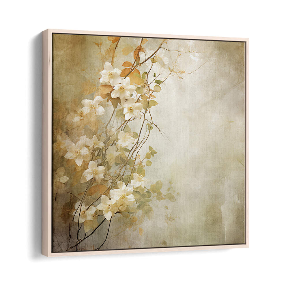 FA VINTAGE FLORAL V , FLORAL FLOWER PAINTINGS