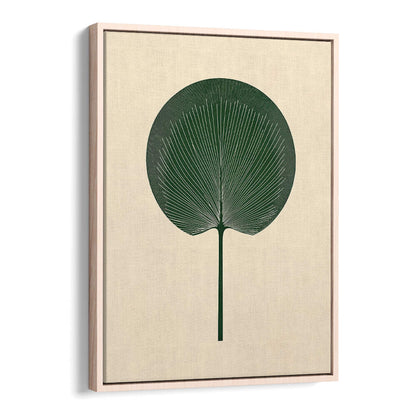 GREEN PALM LEAF , FLORAL FLOWER PAINTINGS