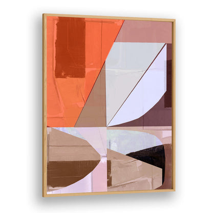 RUSTIC TEXTURES I , ABSTRACT PAINTINGS