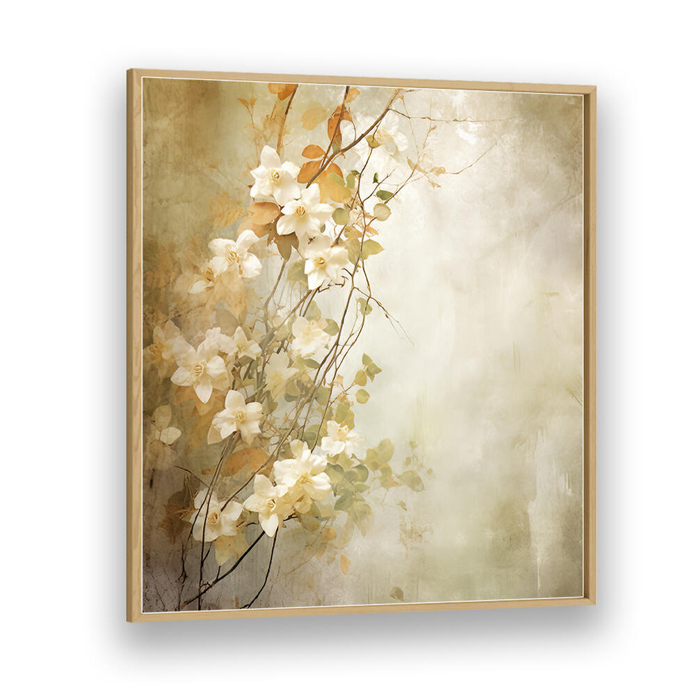 FA VINTAGE FLORAL V , FLORAL FLOWER PAINTINGS