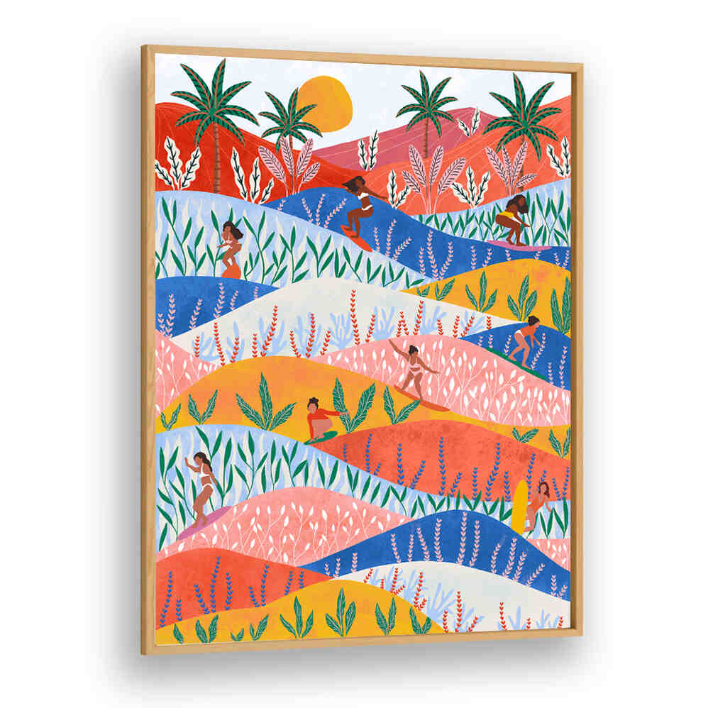 SURFERS , KIDS ROOM PAINTINGS