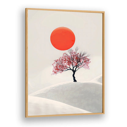 THE SAKURA TREE , JAPANESE PAINTINGS