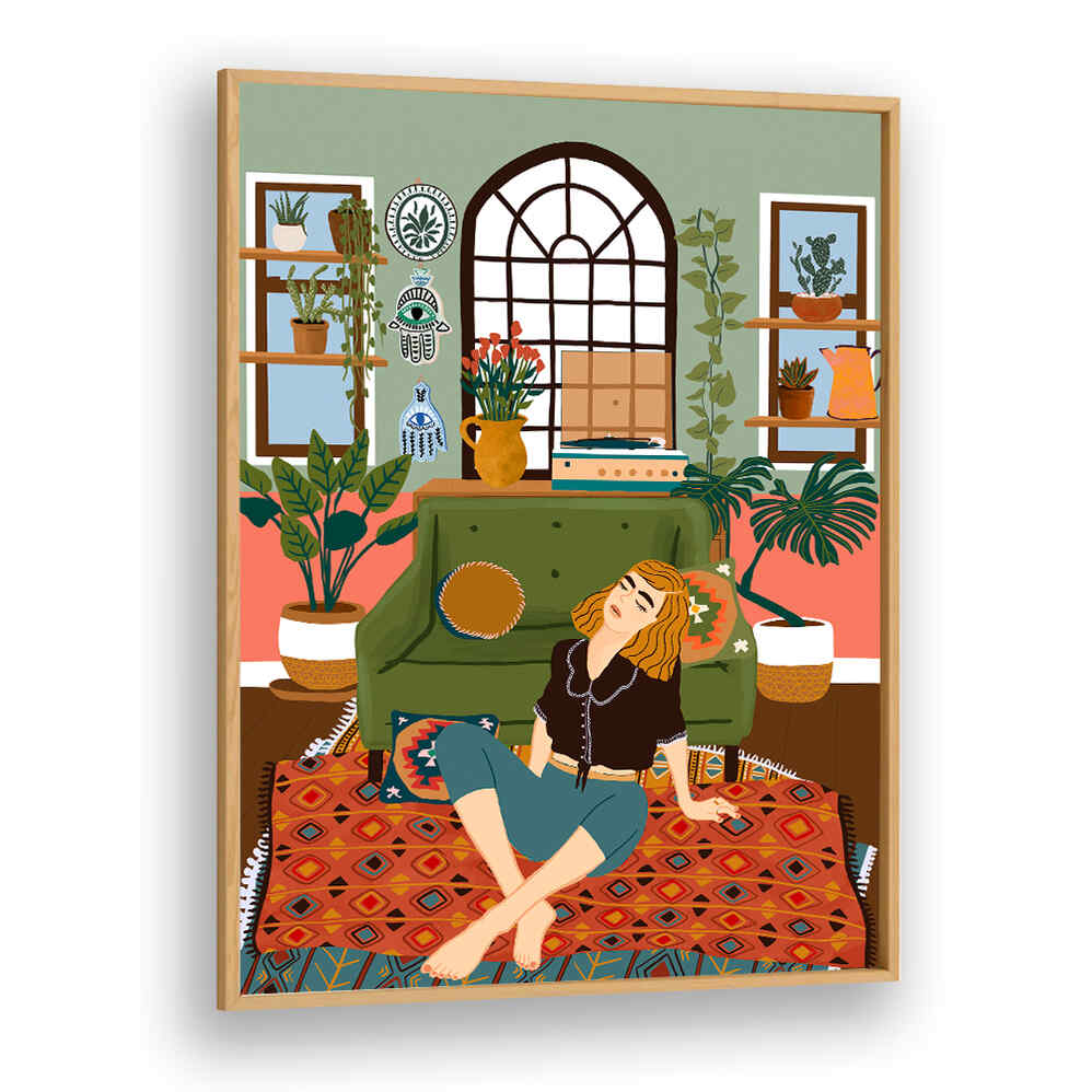 ALBUM ON REPEAT , PORTRAITS & FIGURATIVE ILLUSTRATIONS