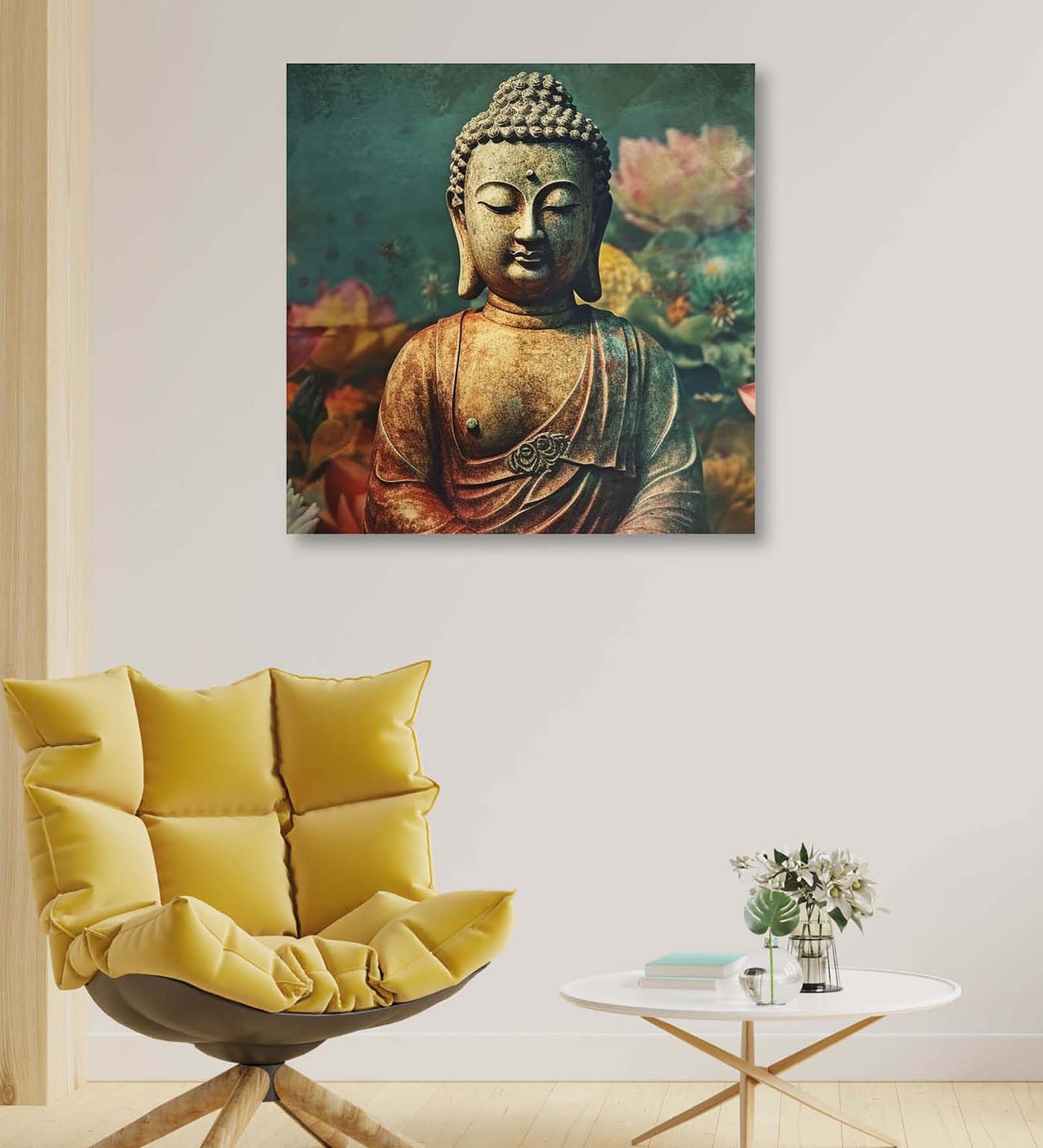 Awaken Your Inner Peace: Breathtaking Buddha Canvas Paintings for Home & Meditation
