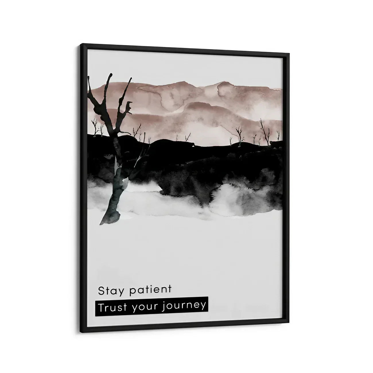 Stay Patient Wall Frame