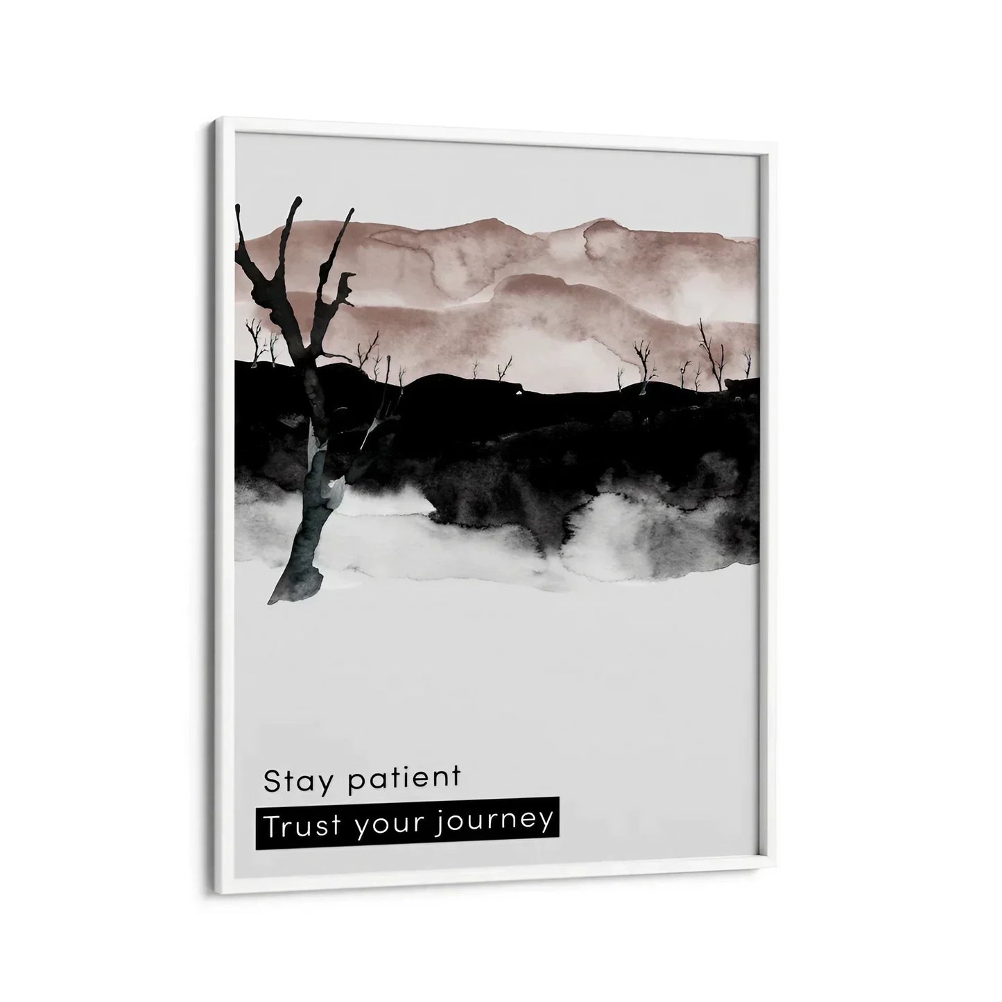 Stay Patient Wall Frame