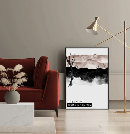 Stay Patient Wall Frame