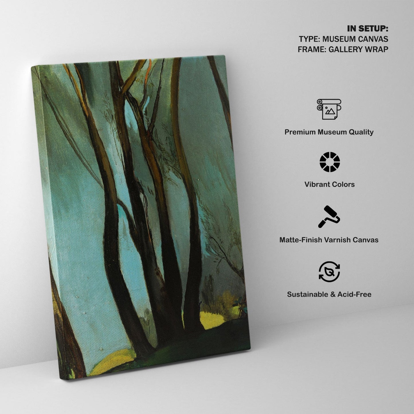 Painting Trees, Amrita Sher Gil Paintings