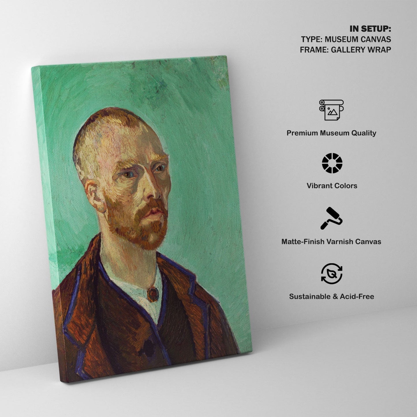 Vincent van Goghs Self Portrait, Paul Gauguin Painting