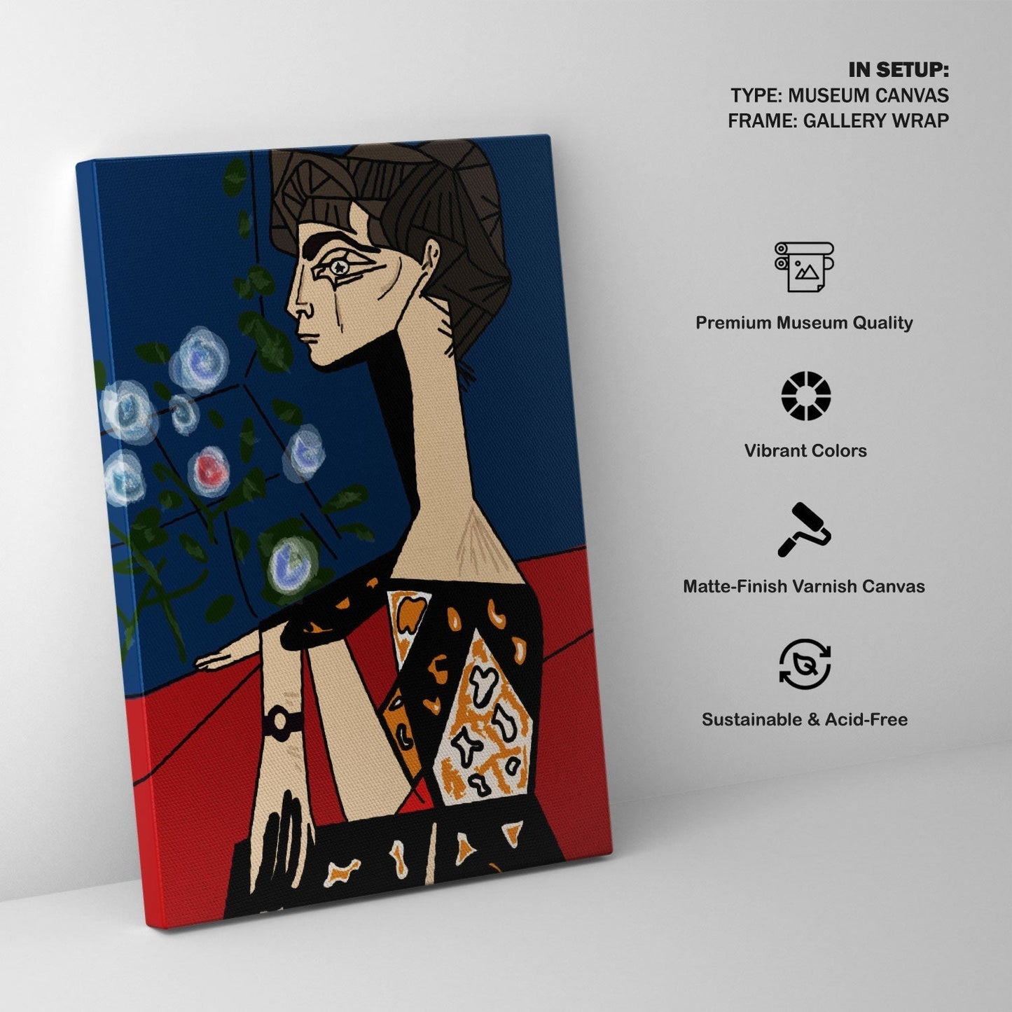 Abstract Woman, Pablo Picasso Painting