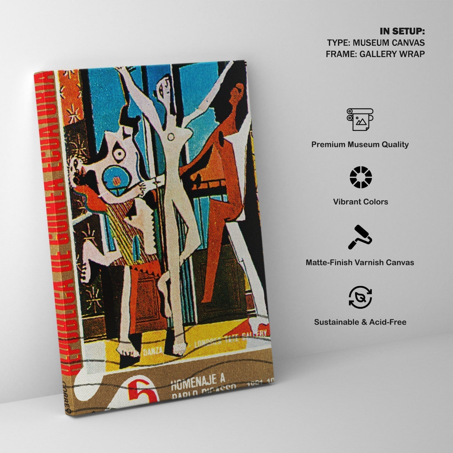 Painting dancer 4, Pablo Picasso Painting