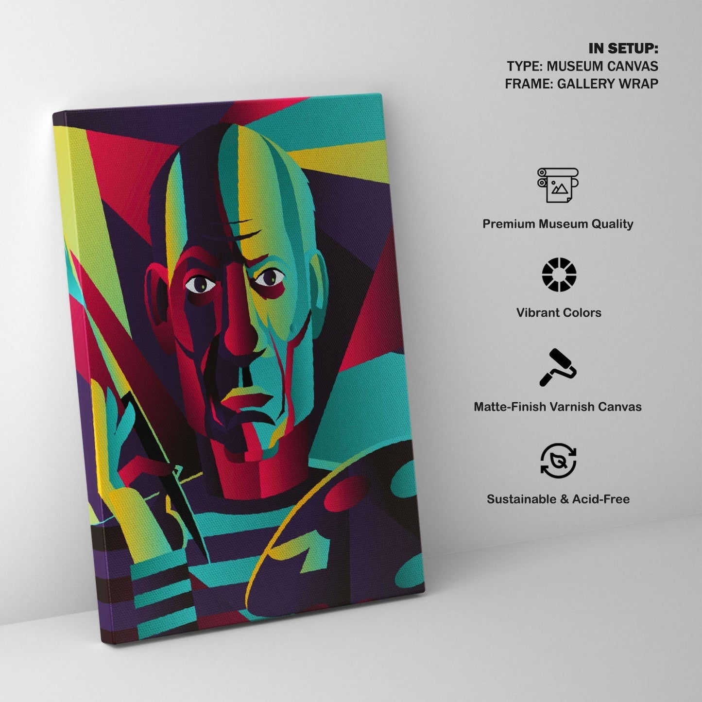 Picasso Portrait Painting, Pablo Picasso Painting