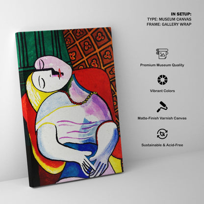 The Dream, Pablo Picasso Painting