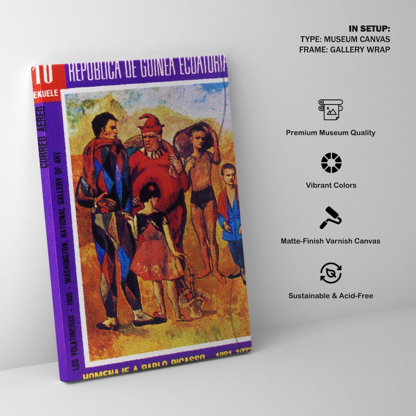 The Family of Saltimbanques, Pablo Picasso Painting