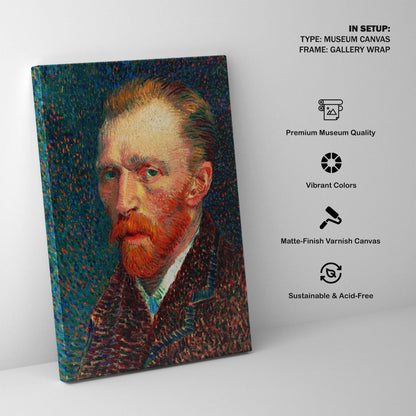 Self Portrait 2, Vincent Van Gogh Painting