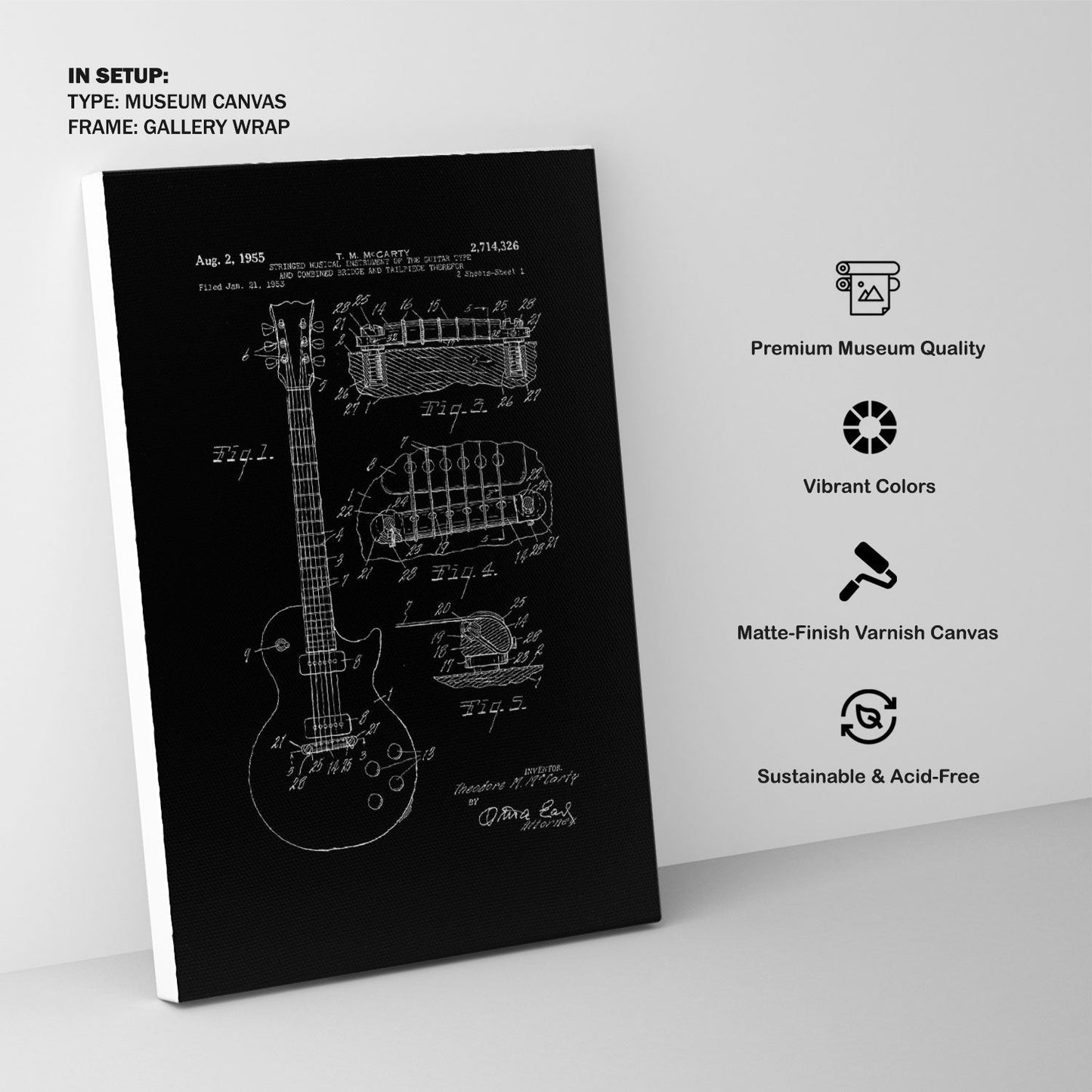 Mccarty patent, Blueprint Patent Art