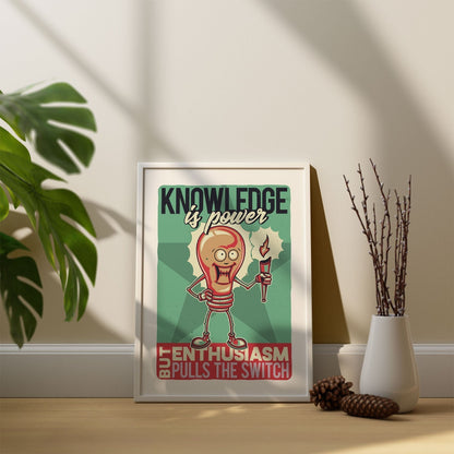 Knowledge is Power, Motivational Posters