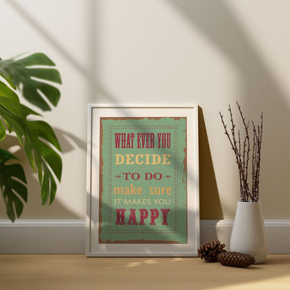 Vintage Motivational Poster, Motivational Posters