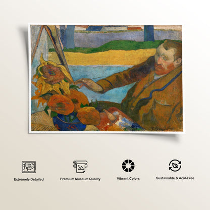 The Painter of Sunflowers Van Gogh, Paul Gauguin Painting