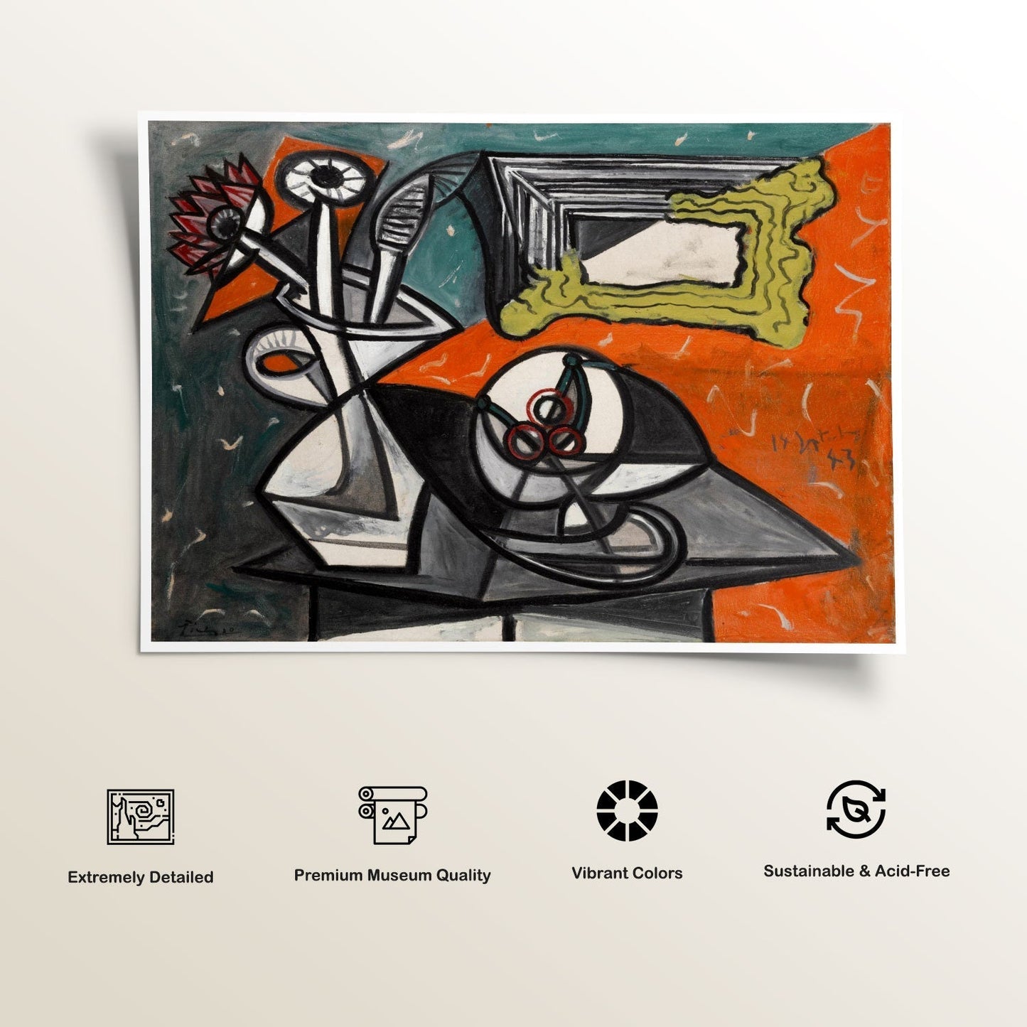 Nature morte 2, Picasso Painting