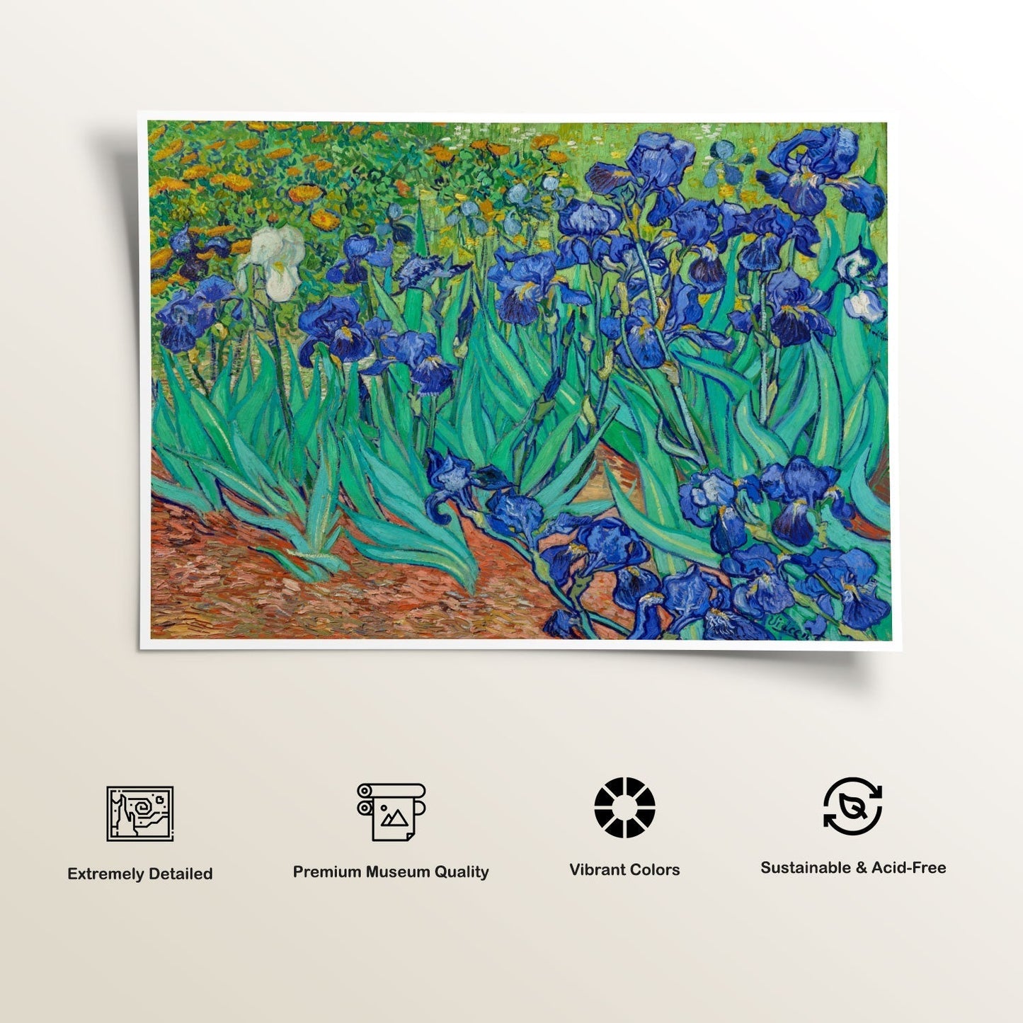 Irises, Van Gogh Painting