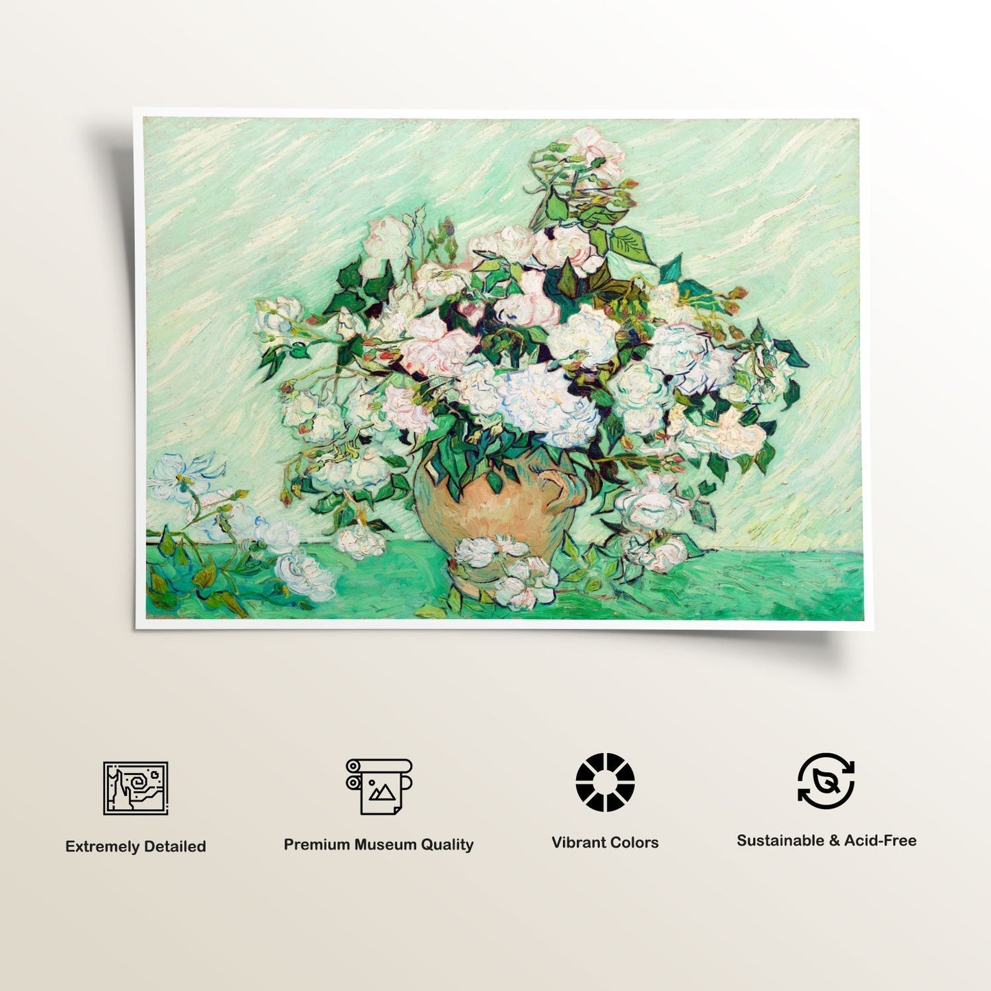 Roses, Van Gogh Painting