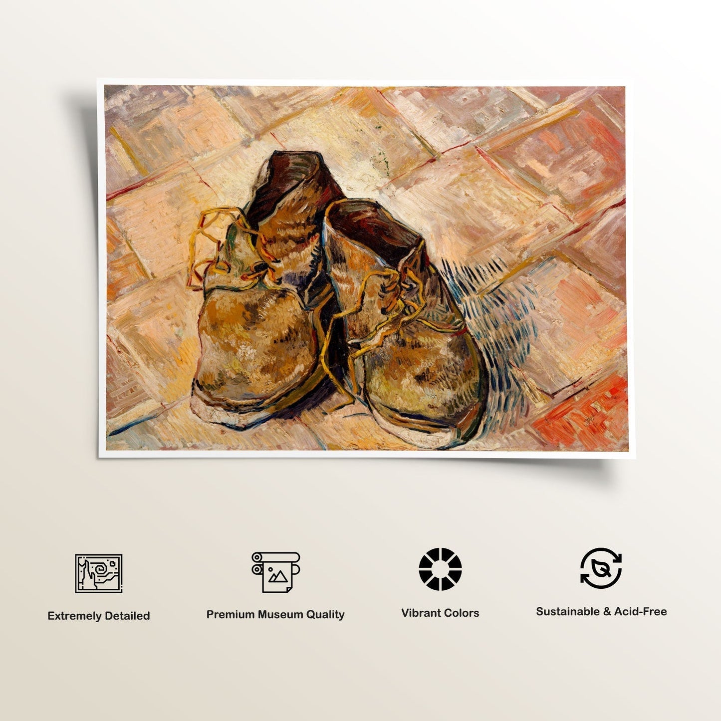 Shoes, Van Gogh Painting