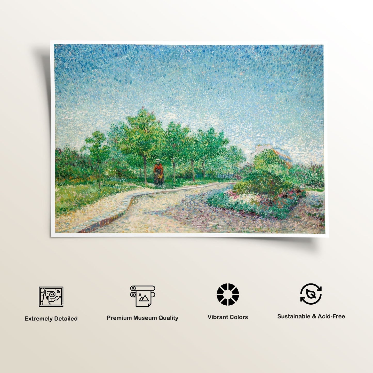 Square Saint Pierre, Van Gogh Painting