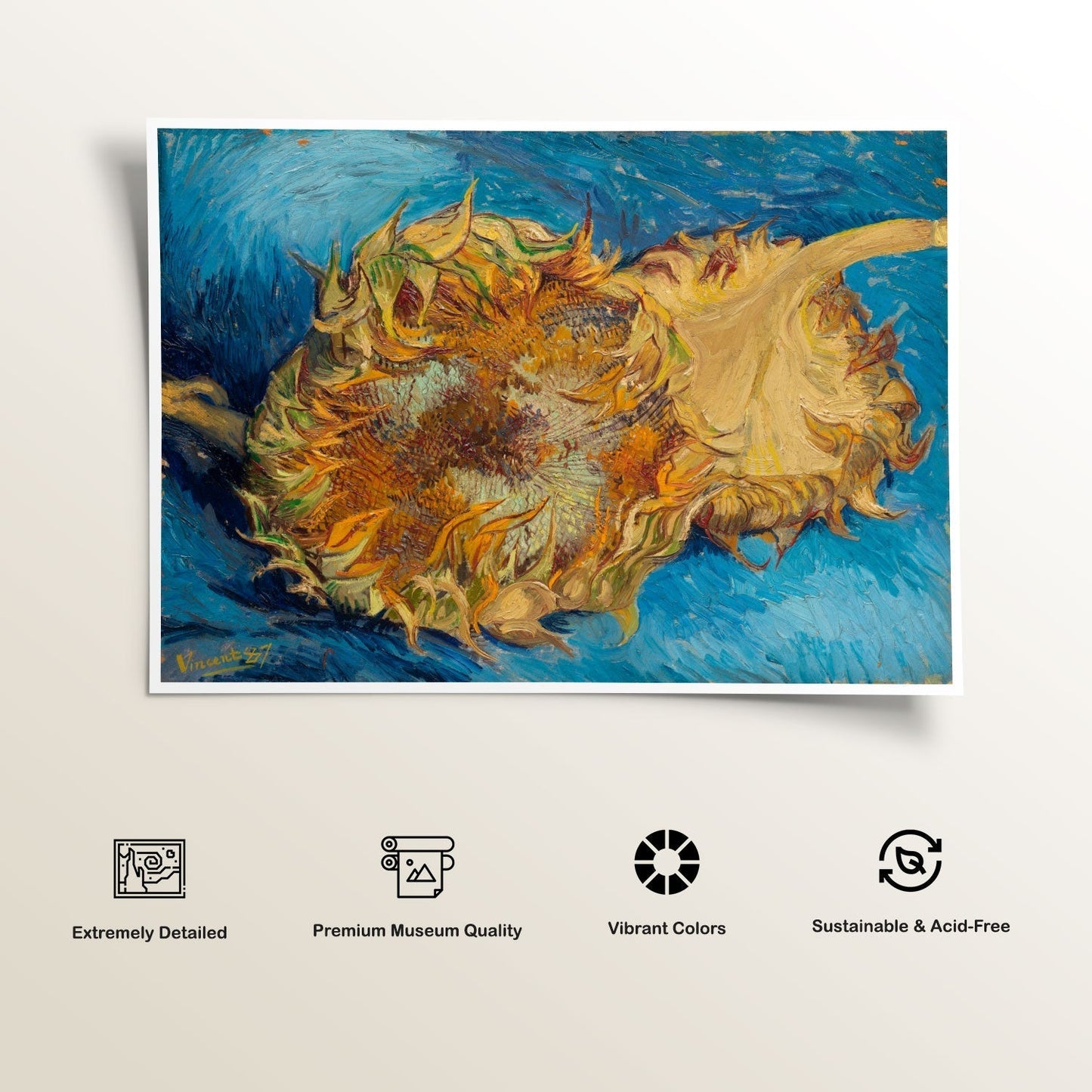 Sunflowers 3, Van Gogh Painting