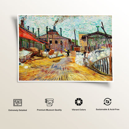 The Factory, Van Gogh Painting