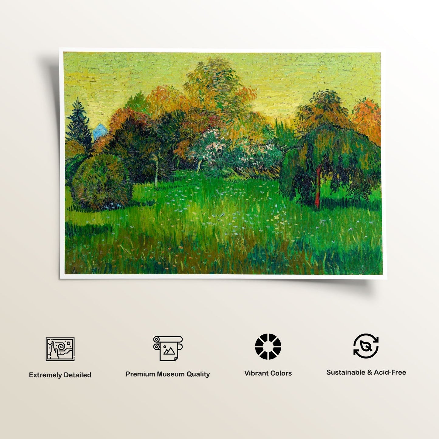 The Poets Garden, Van Gogh Painting