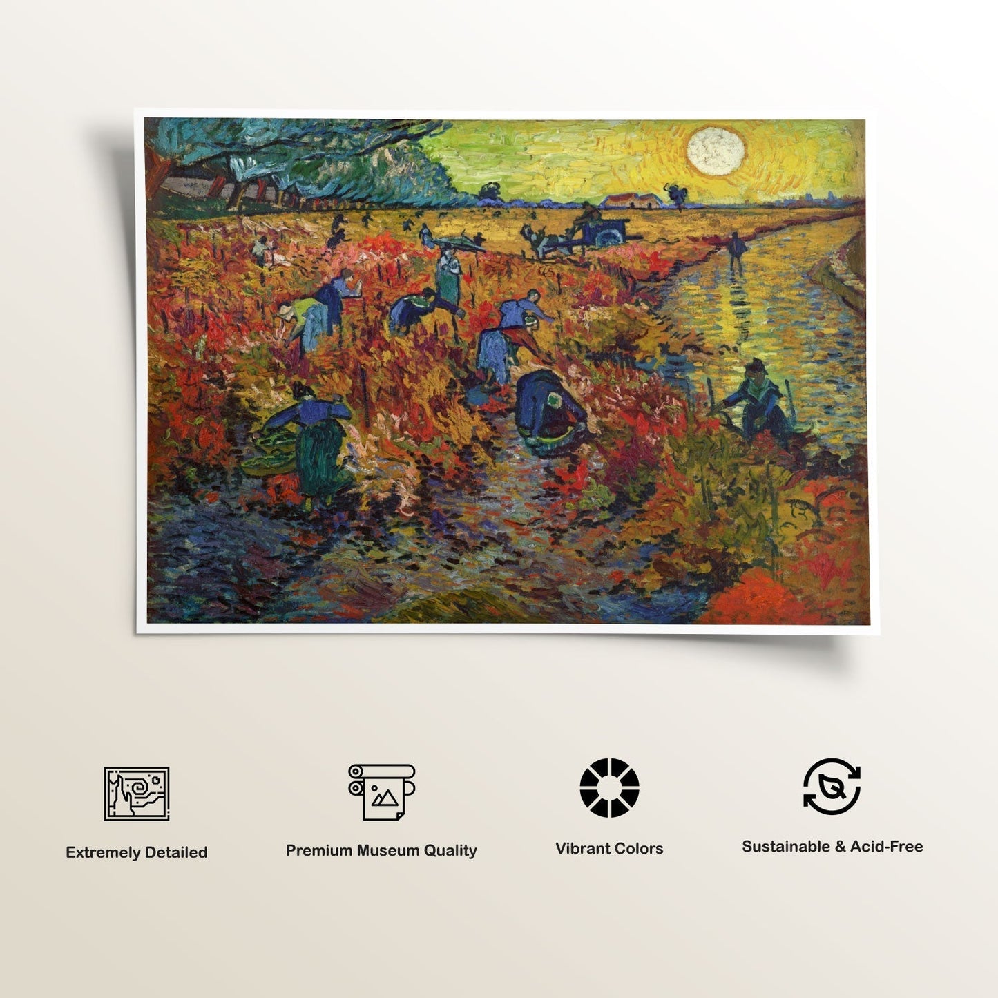 The Red Vineyard, Van Gogh Painting