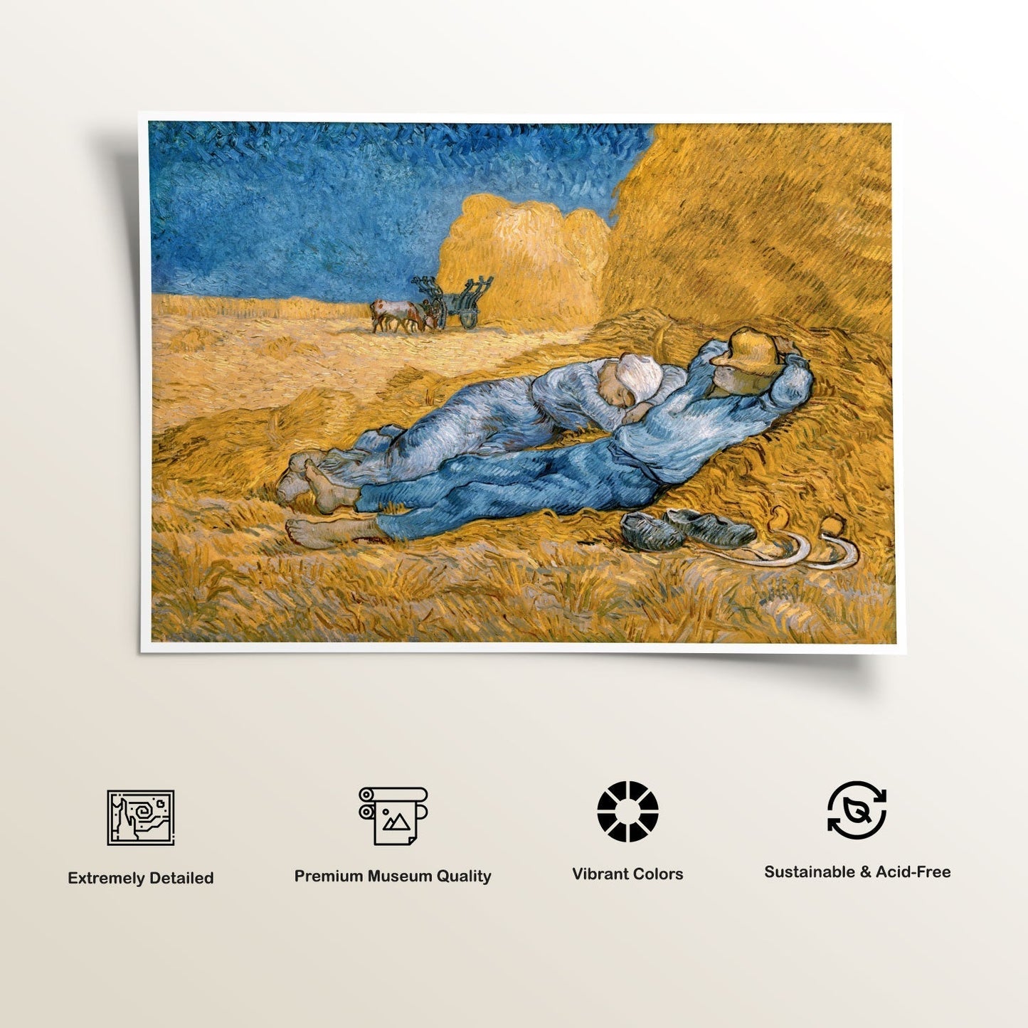 The Siesta, Van Gogh Painting