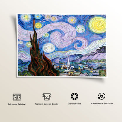 The Starry Night Remix, Van Gogh Painting