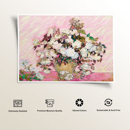 vintage Roses, Van Gogh Painting