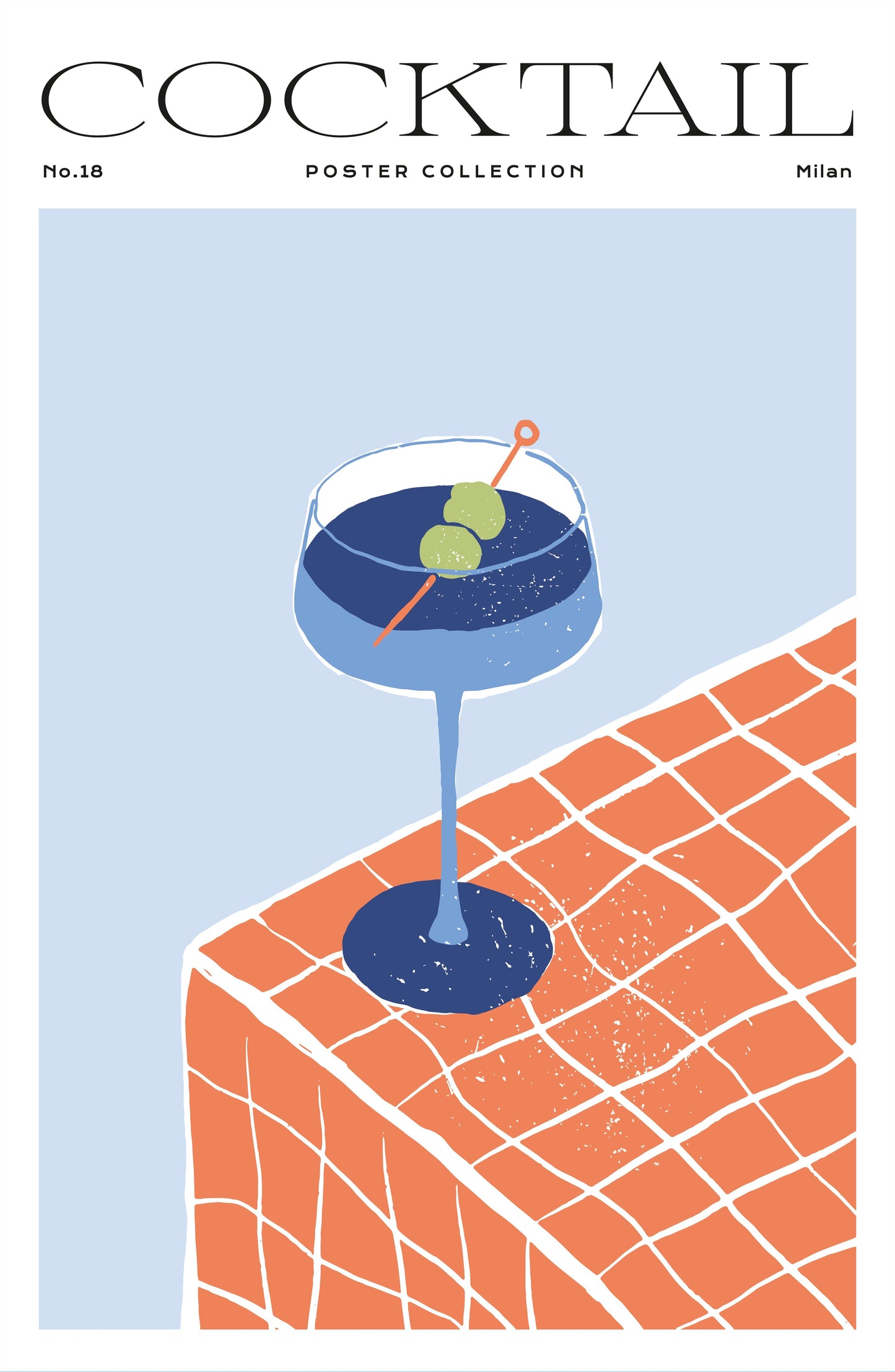 Cocktail Hour Wall Poster