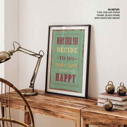 Vintage Motivational Poster, Motivational Posters