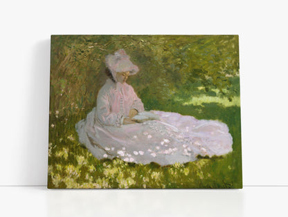 Claude Monet's Springtime // Wall Art Print