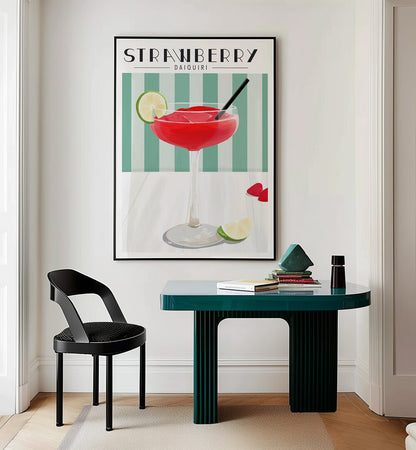 STRAWBERRY DAIQUIRI , BAR & CAFE ART