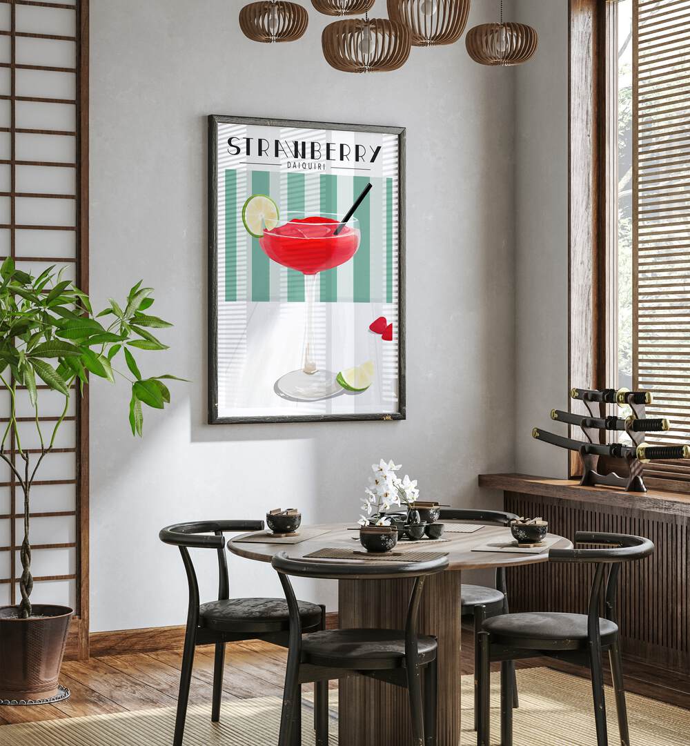 STRAWBERRY DAIQUIRI , BAR & CAFE ART