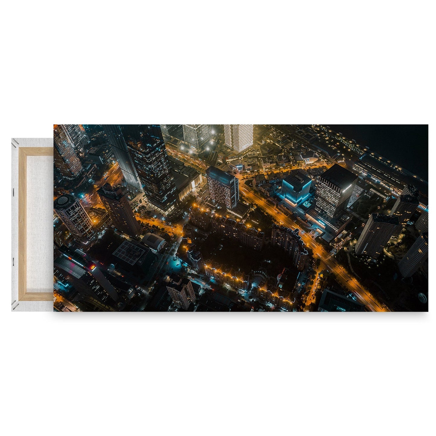 Shanghai city Wall Painting for Living Room, Bedroom, Office.